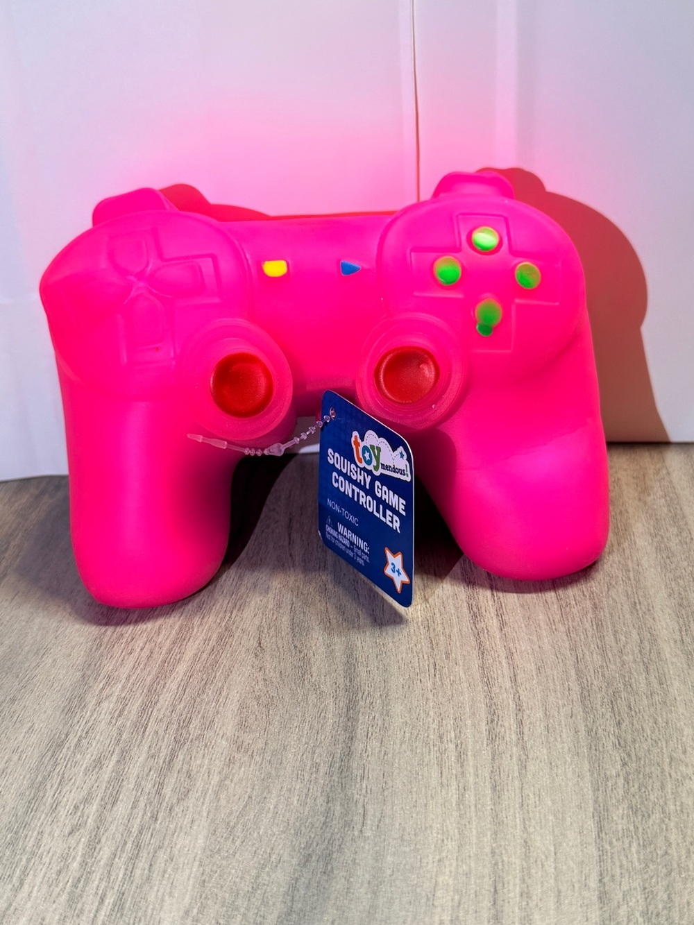Authentic Squishy Game Controller-Pink